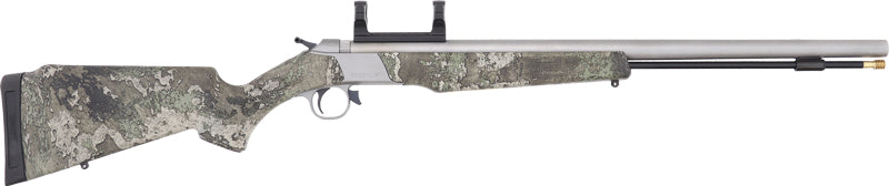 CVA Wolf V2 50 Cal 24" ISM Break-Action Muzzleloader Stainless True Timber Strata