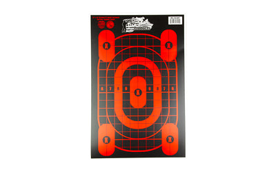 Pro-Shot Tactical Training Silhouette Insert Shooting Target 4 Pack, 12"x18"