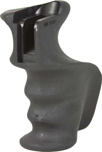 J&E Black Industrial Polymer Heavy Duty Pistol Grip Finger Grooves