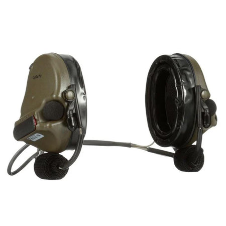 3M Peltor ComTac V Tactical Hearing Defender Neckband Headset Green