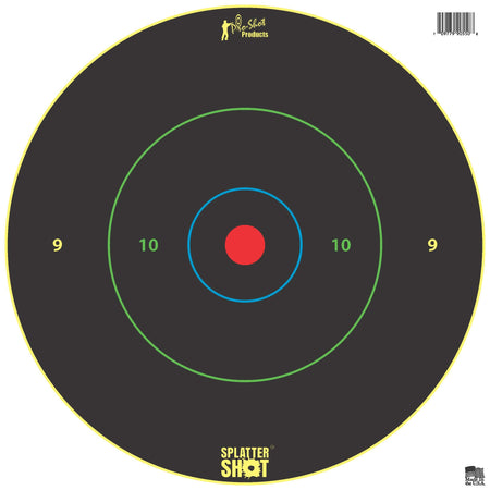 Pro-Shot Bullseye Multi-Color Rings 12" Reactive Target 5/ct