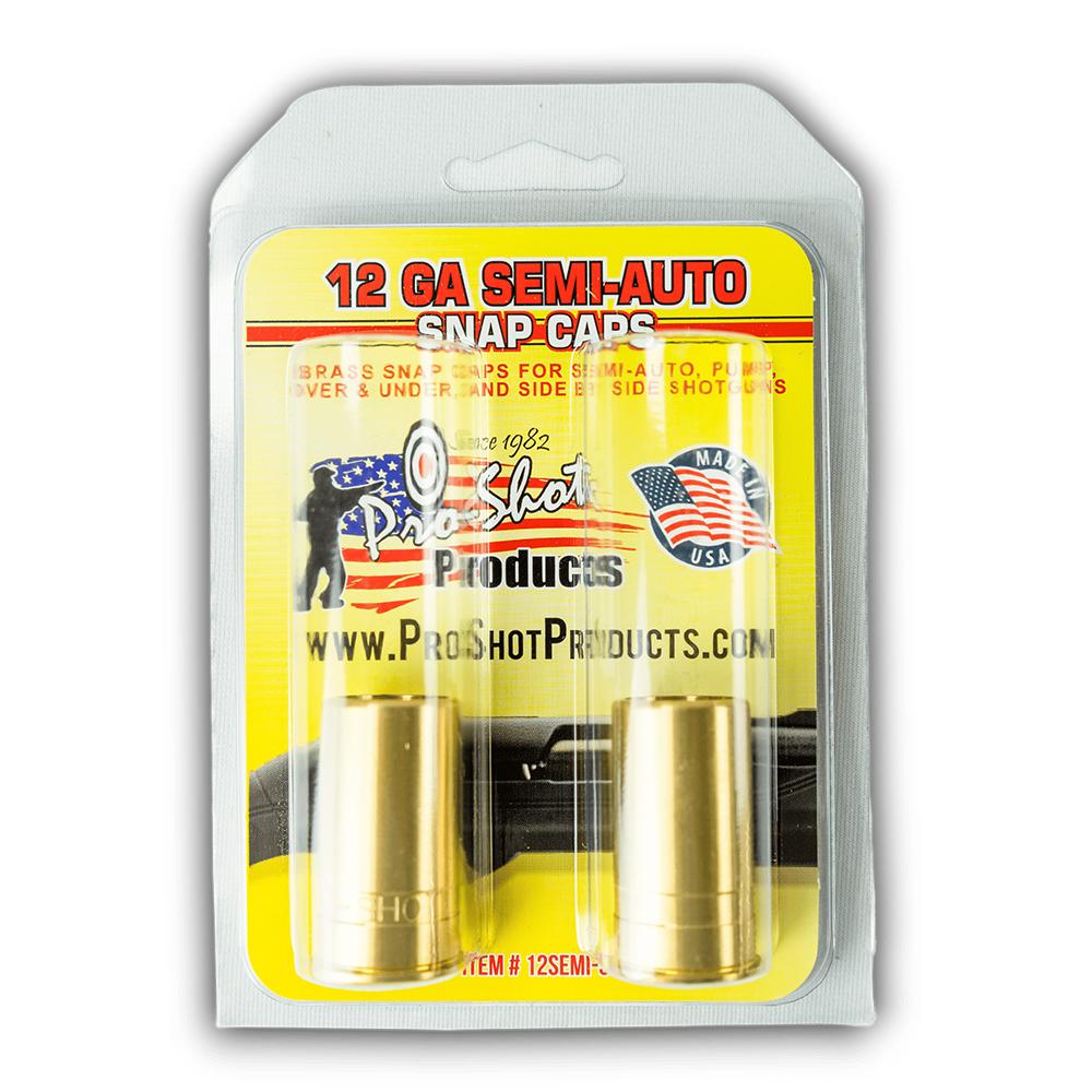 Pro-Shot 12 Gauge Semi-Auto Snap Caps 2-Pack