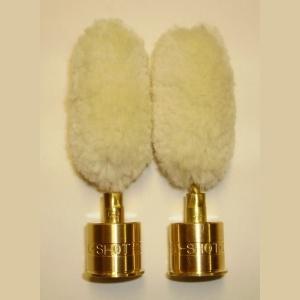 Pro-Shot Brass Snap Caps Wool Mop .410 Gauge Qty 2