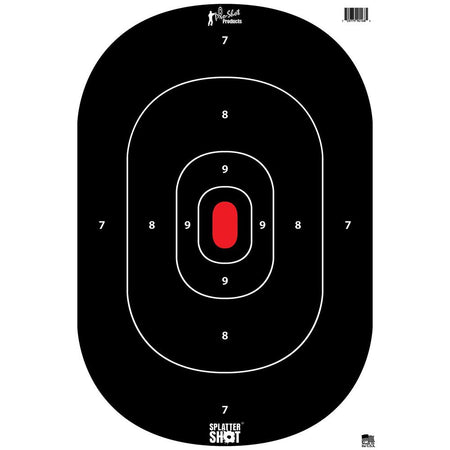 Pro-Shot Heavy Tag Paper Silhouette Target 12" x 17" 8 Count