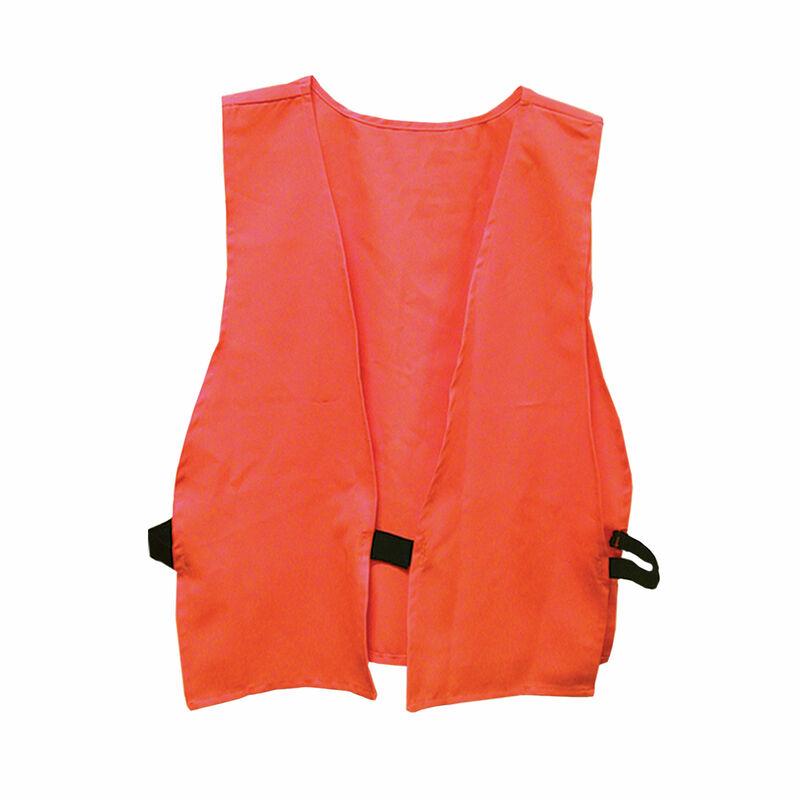 Primos Adult Hunter Orange Safety Vest with Hook & Loop Closure