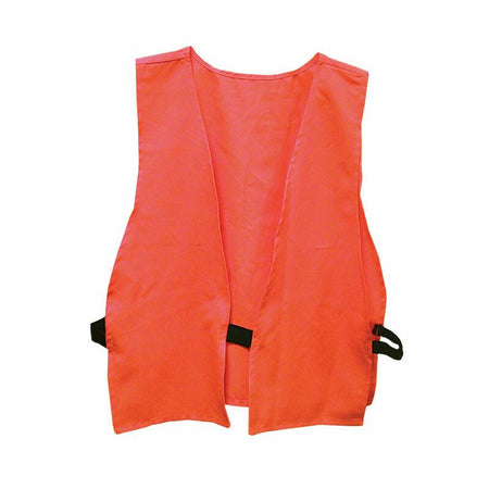 Primos Adult Hunter Orange Safety Vest with Hook & Loop Closure