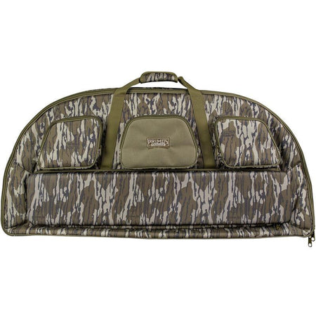 Primos Mossy Oak Bottomland Soft Archery Bow Case with Quiver Pocket