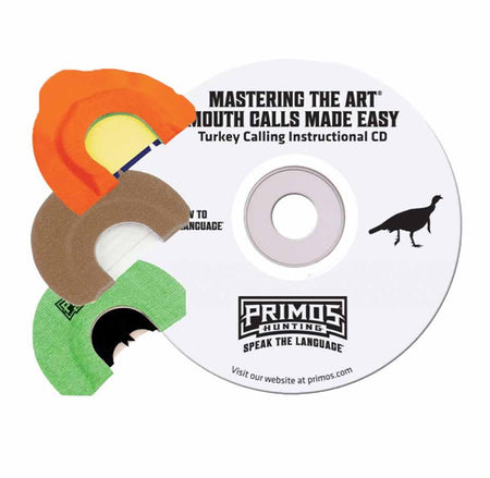 Primos MTA Turkey Mouth Call Pack - Blister with CD
