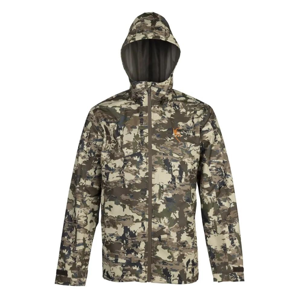 Browning Rain Shell Hunting Jacket Auric Camo Pre-Vent Plus Small