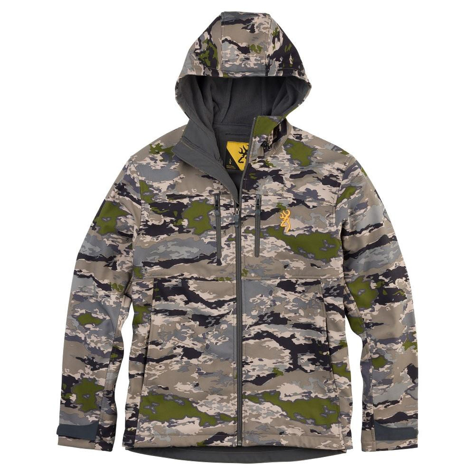 Browning Pahvant Pro 2L Soft Shell Jacket Ovix Camo Size S