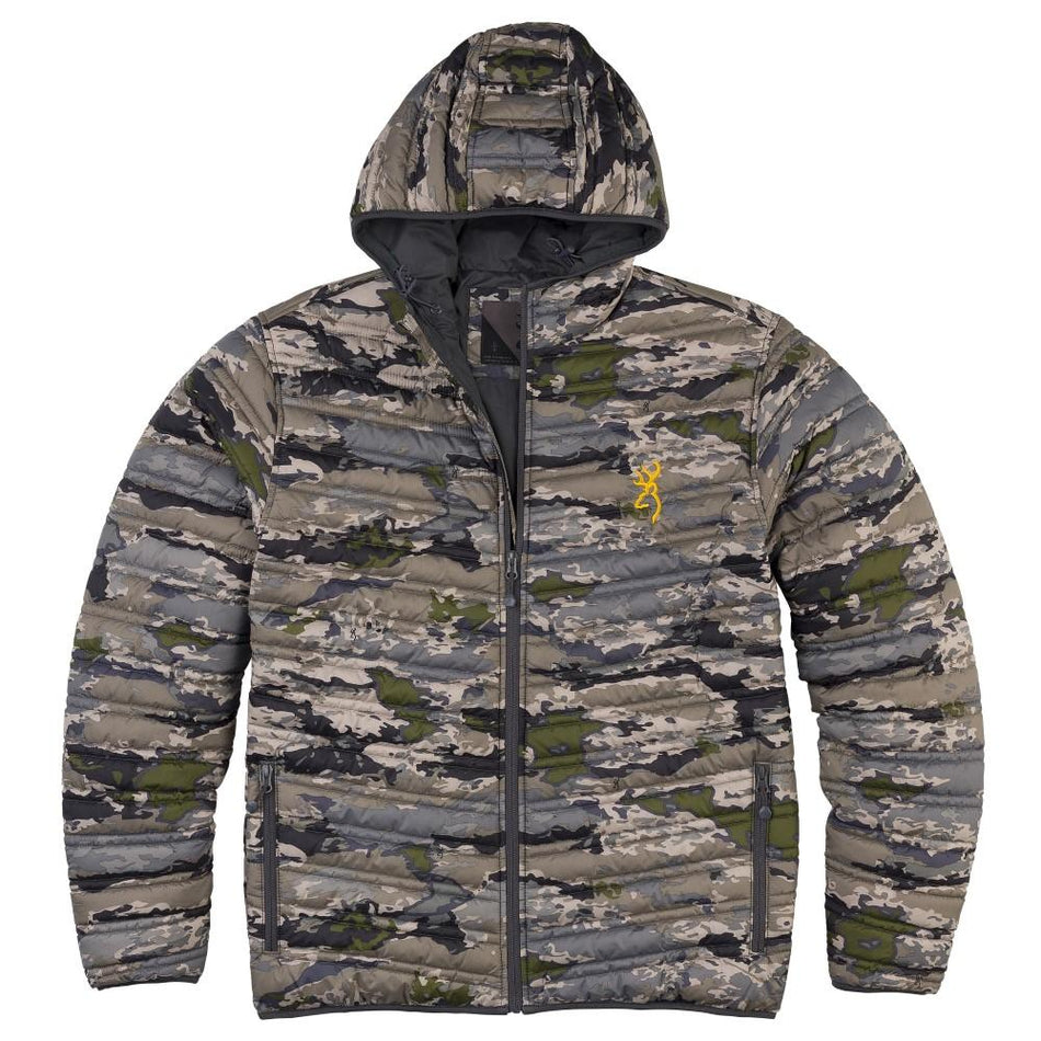 Browning Ovix Camo Insulated Packable Puffer Jacket S