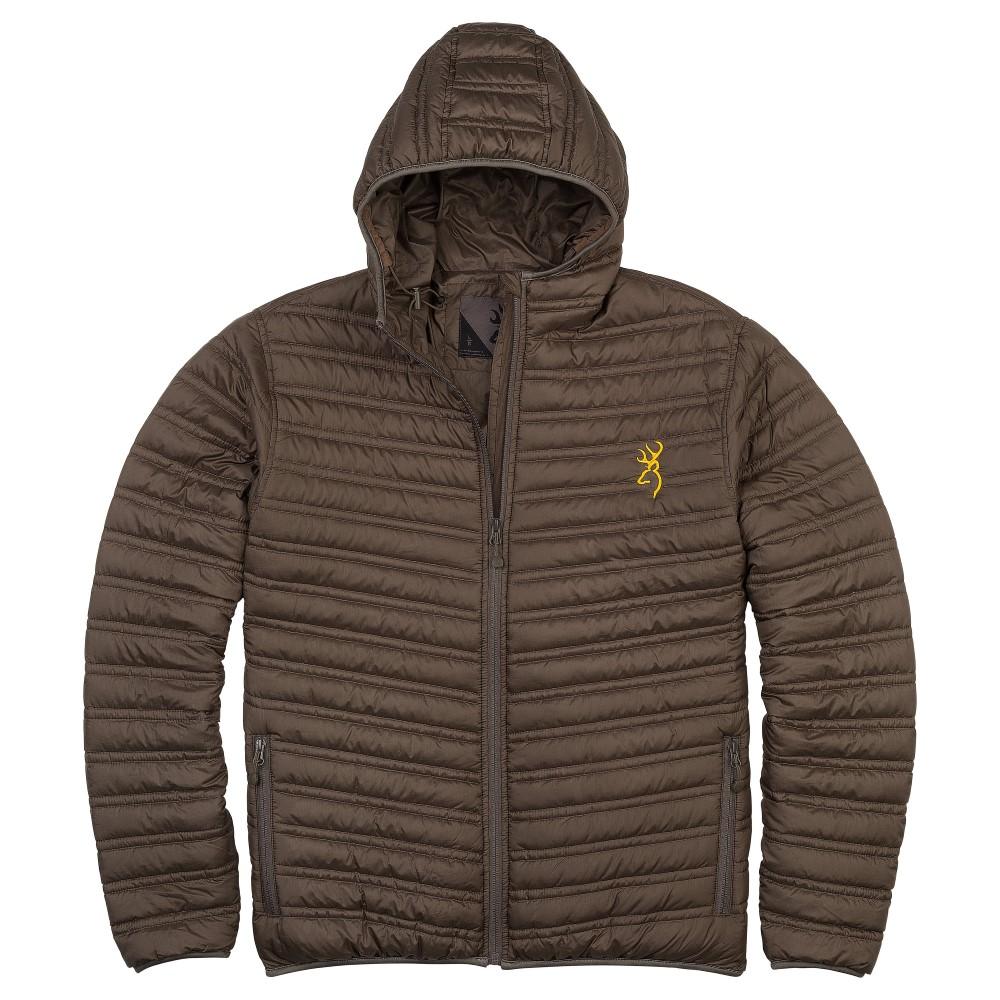 Browning Major Brown Packable Puffer Jacket with PrimaLoft Insulation S