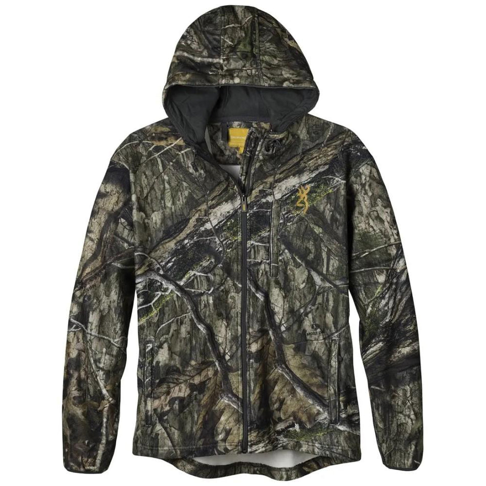 Browning Wasatch Hunting Fleece Jacket Mossy Oak DNA Size M