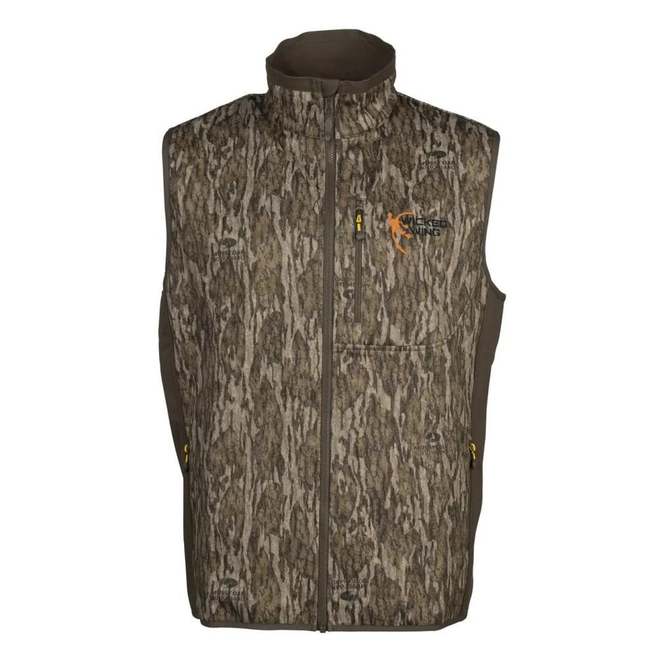 Browning Field Pro Camo Hunting Vest Mossy Oak Bottomland L