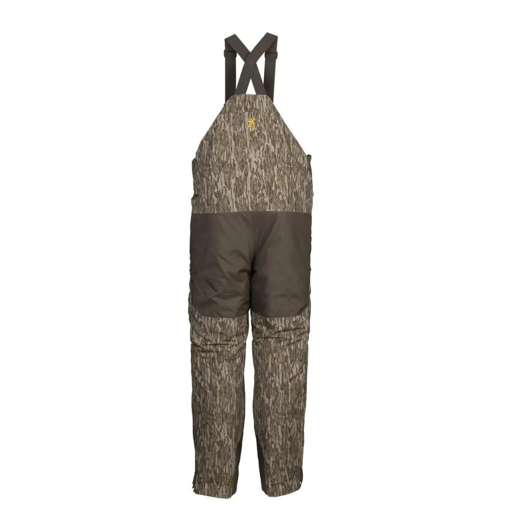 Browning Insulated Waterproof Bib Overalls Mossy Oak Bottomland S