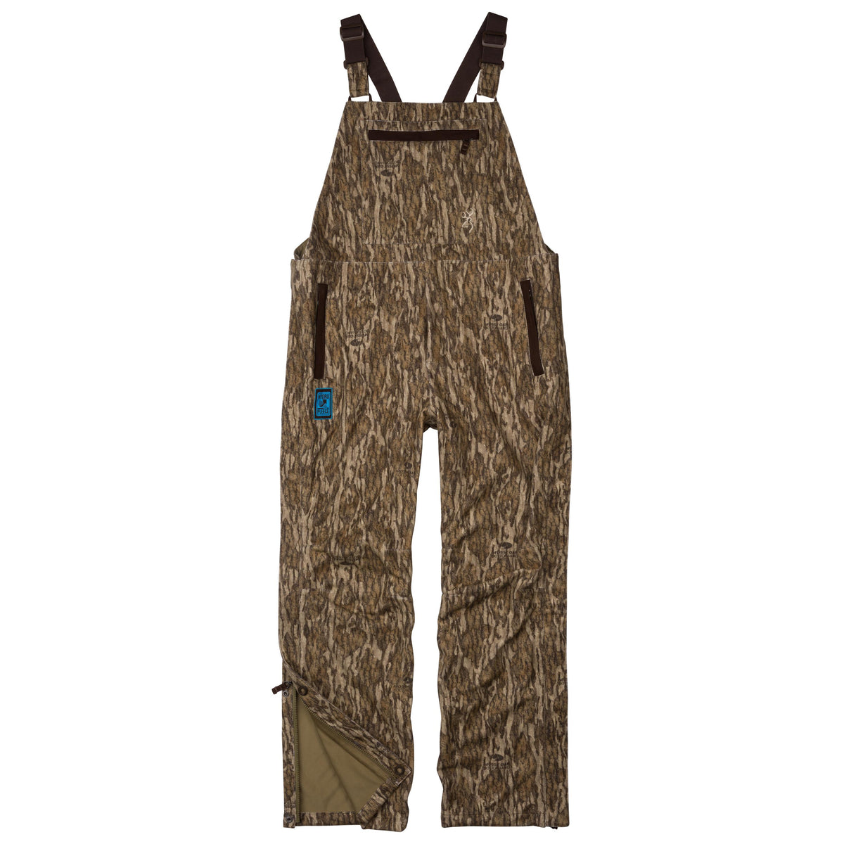 Browning Hydrofleece Waterproof Bib Overalls MO Bottomland 2XL