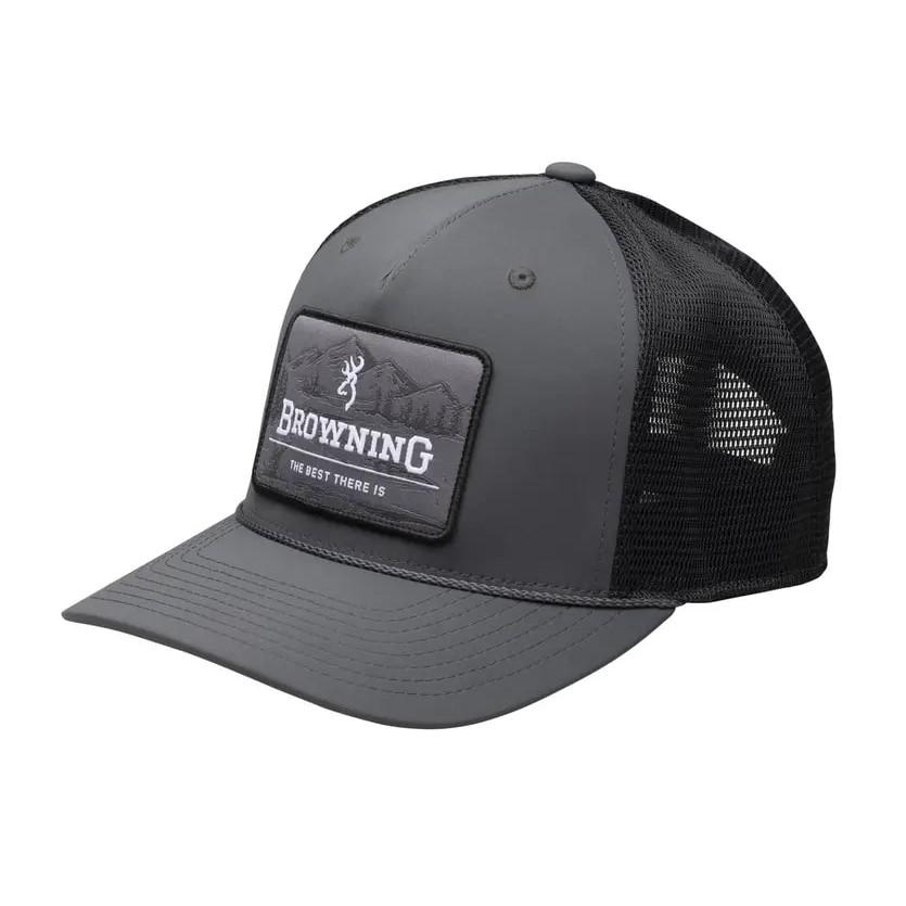 Browning Homestead Buckmark Patch Cap Charcoal Color