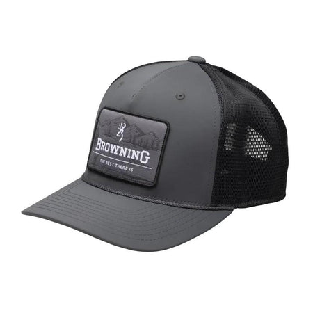 Browning Homestead Buckmark Patch Cap Charcoal Color