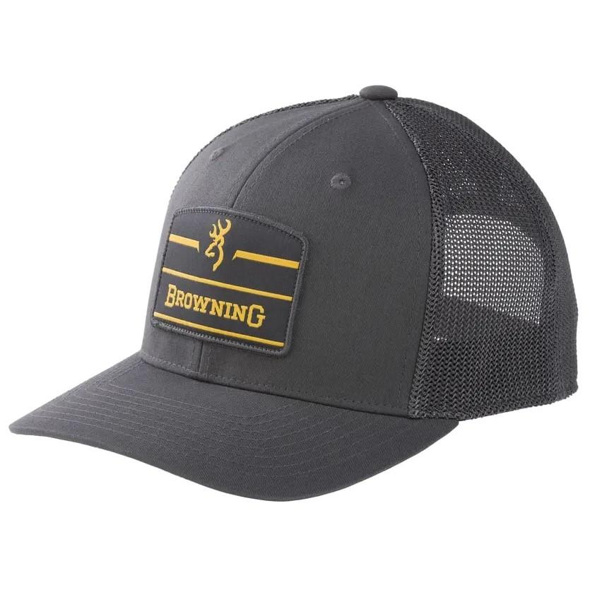 Browning Carbon Primer Hunting Cap with Flexfit 110 Snap and Mesh Back