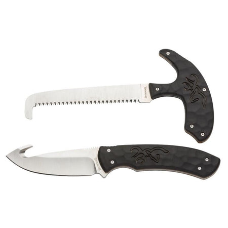 Browning Primal 2-Piece Hunting Field Dressing Kit with Gut Hook Skinner and Saw