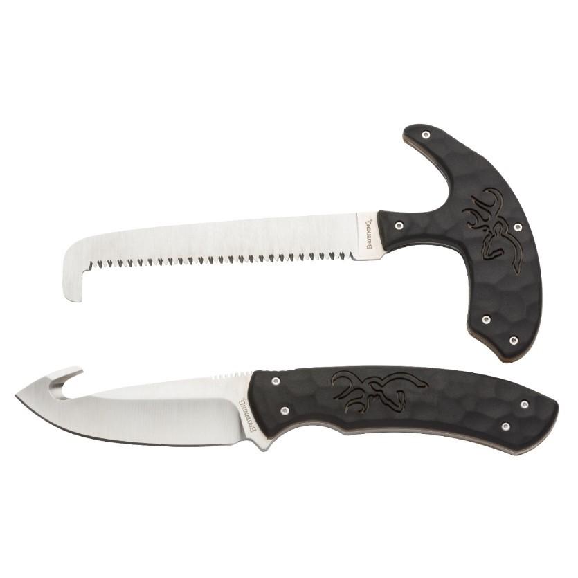 Browning Primal 2-Piece Hunting Field Dressing Kit with Gut Hook Skinner and Saw
