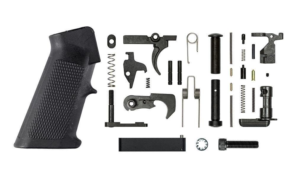 Aero Precision Standard AR15 Lower Parts Kit with A2 Grip