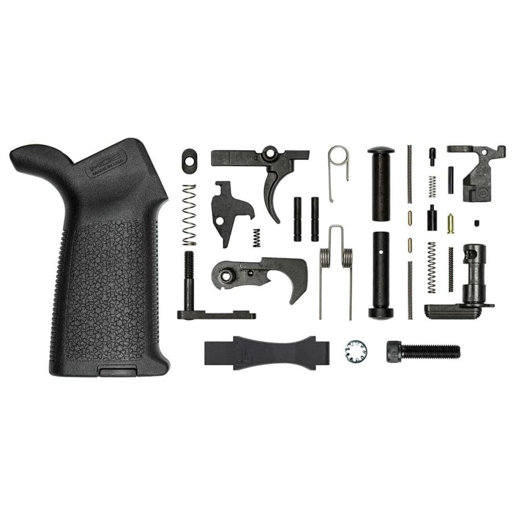AR15 Lower Parts Kit Enhanced with MOE Grip Billet Trigger Guard