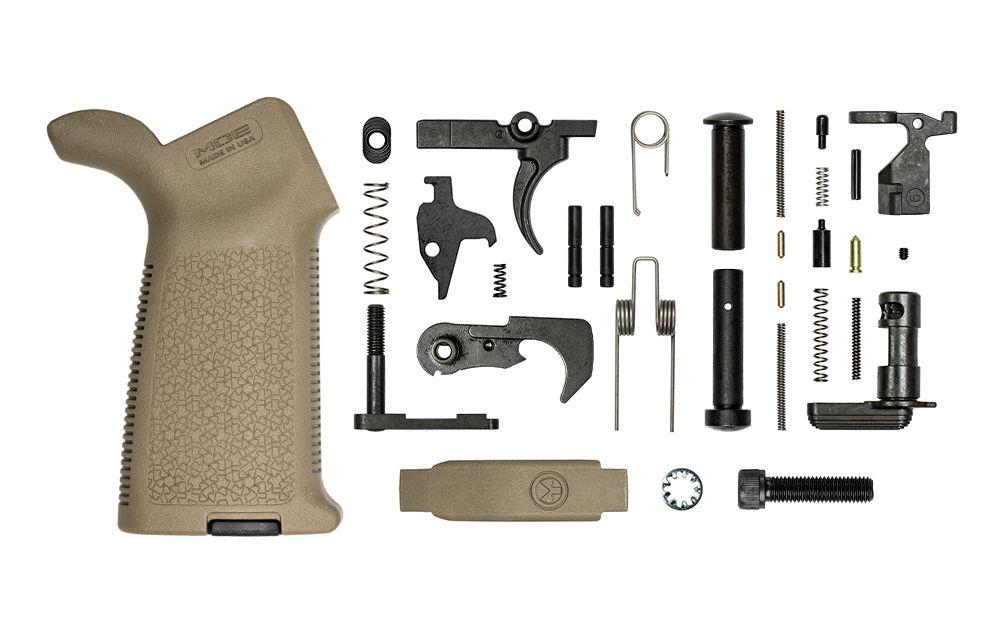 Aero Precision AR15 Gen 2 MOE Lower Parts Kit - Flat Dark Earth
