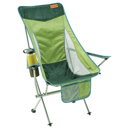 Eureka! Tagalong Highback Portable Camp Chair Green 265 lb Capacity