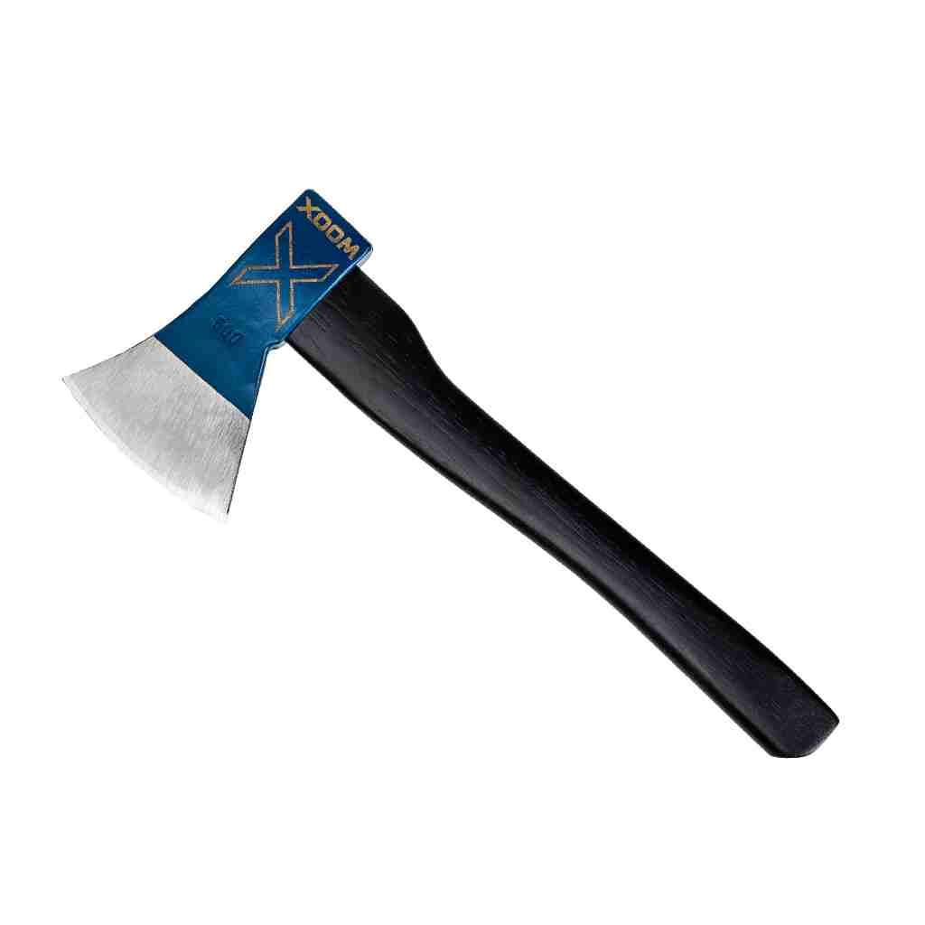 WOOX Blue Thunderbird Throwing Axe - Appalachian Hickory with Sheath