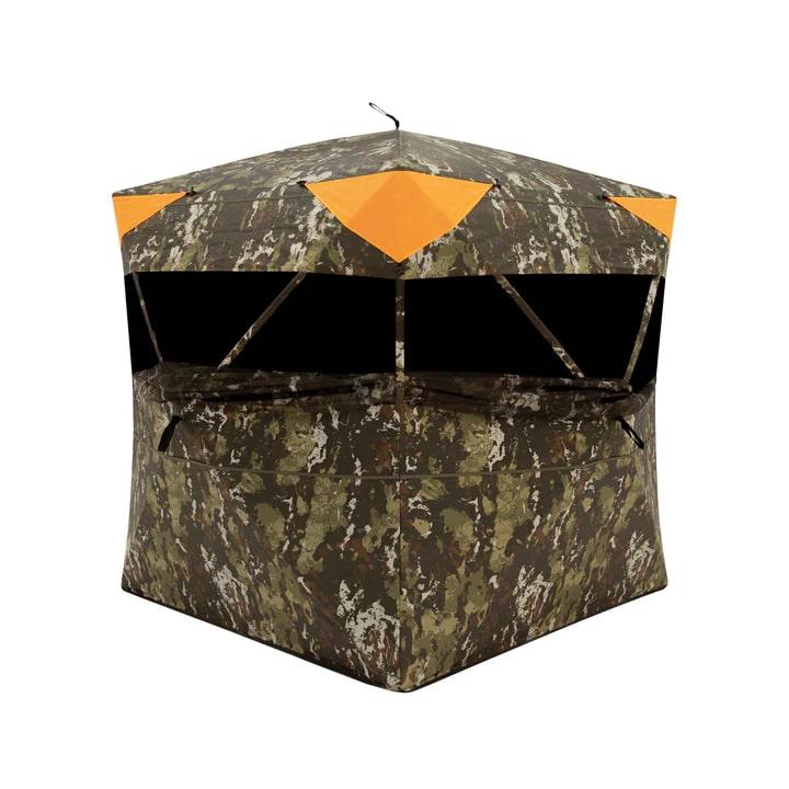 Ace 250 Ground Blind by Barronett Blinds - Crater Harvest Camo Pattern