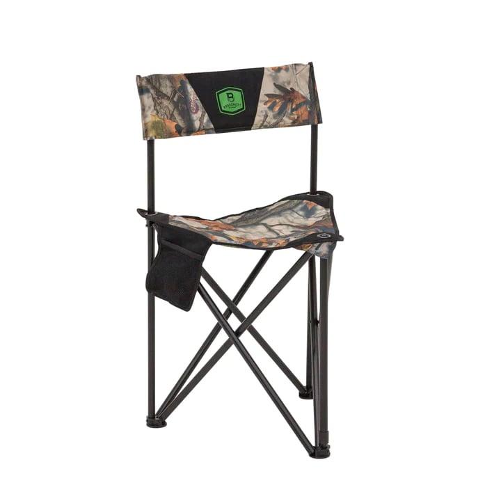 Barronett XL Tripod Blind Chair Collapsible with Angled Backrest and Carry Bag