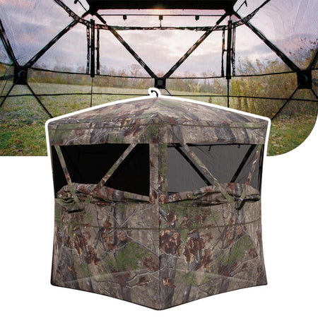 Barronett Insight See Through Hunting Ground Blind Bloodtrail Backwoods Camouflage