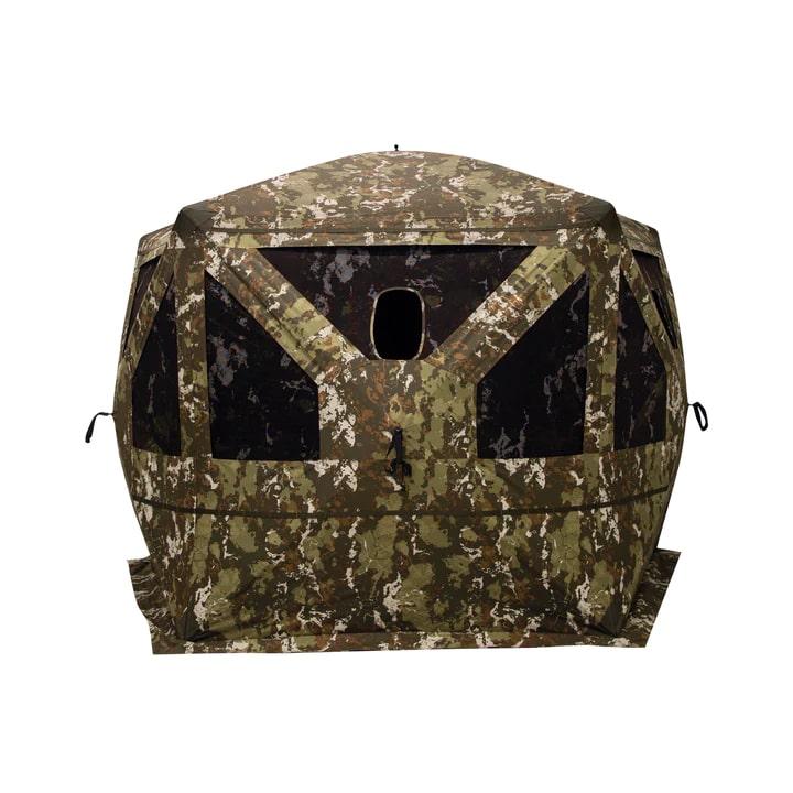 Barronett Pentagon 5-Sided Heavy-Duty Ground Blind Crater Harvest Camo