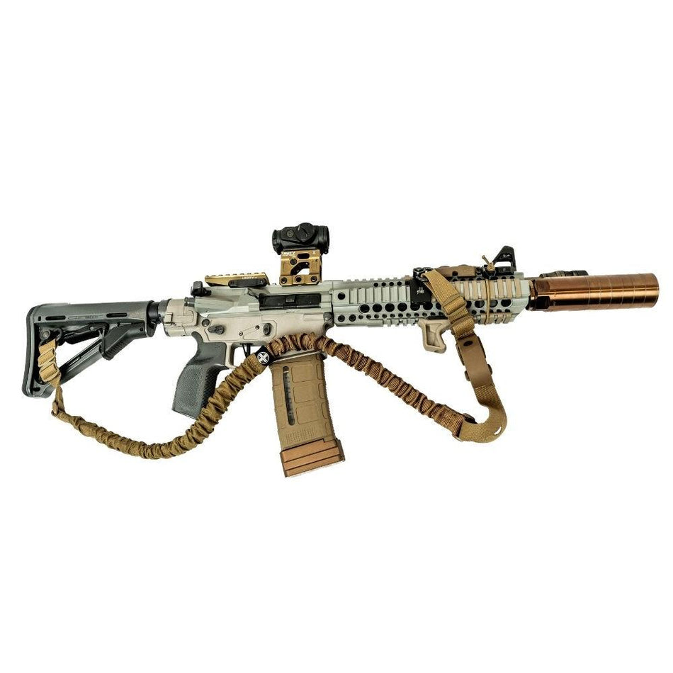 Shield Arms Mountain Partisan Sling Montana Mud Color with Quick-Attach Kevlar Loops
