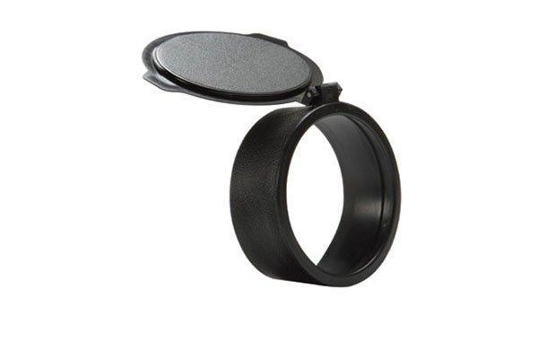 Quake Bushwacker 270 See-Thru Scope Optic Cover Size #3 in Matte Black Finish