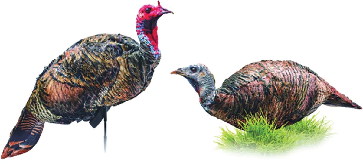 Montana DecoyCo PurrFect Pair XD Realistic Turkey Decoy Combo