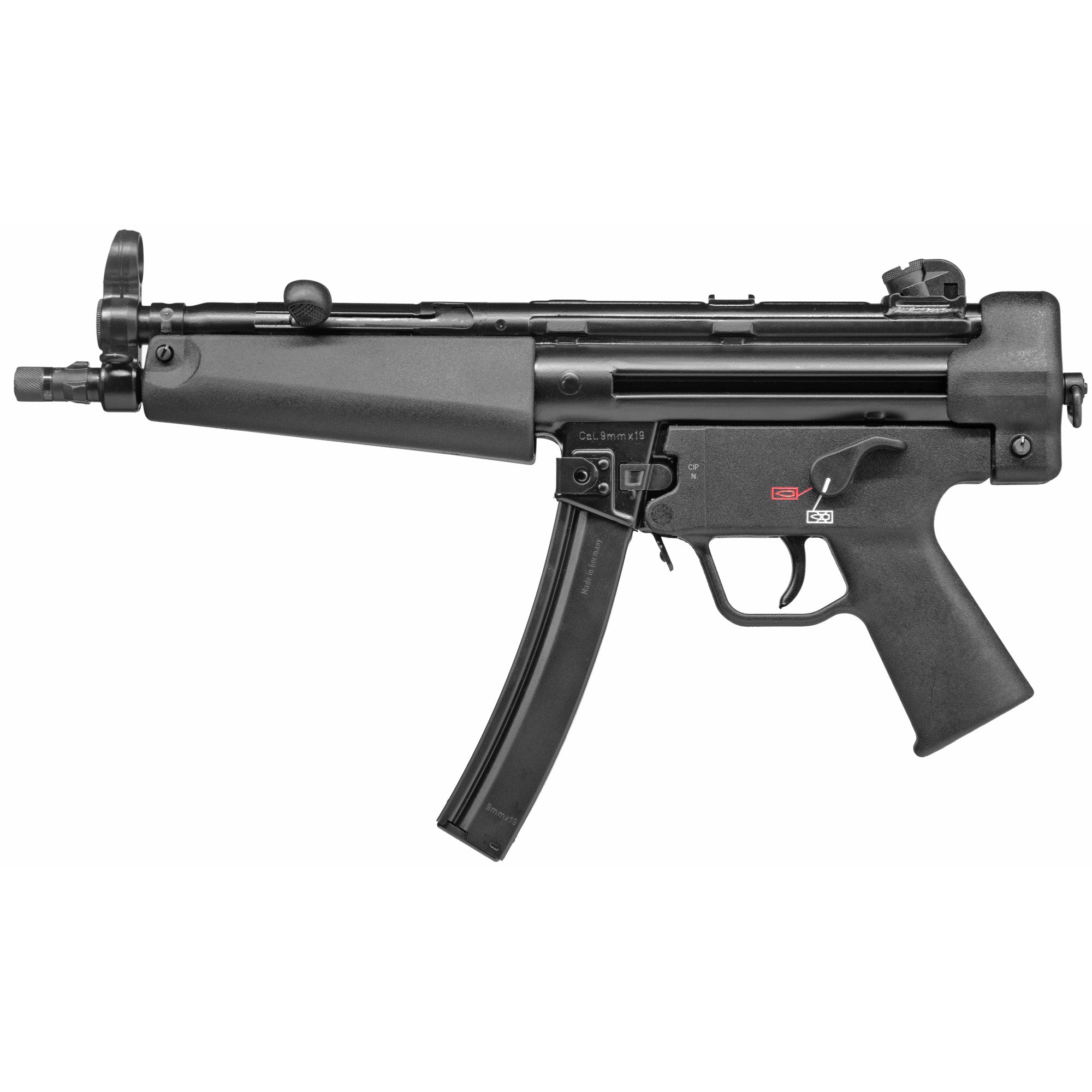 HK Heckler & Koch SP5 Pistol 9MM 8.9" Barrel 30 Rounds