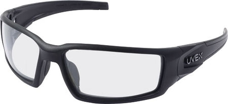 Howard Leight Hypershock Ballistic Glasses Black Frame Clear Lens