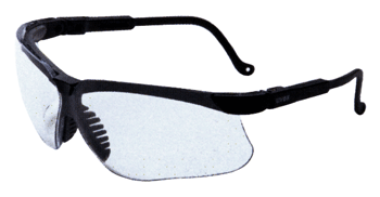 Howard Leight Genesis Ballistic Safety Glasses Clear Lens Black Frame