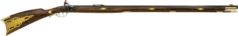 Traditions Pennsylvania Flintlock Muzzleloader Rifle .50 Cal 33.5" Blued Barrel Wood