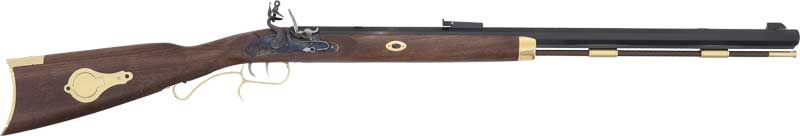 Traditions Hawken Woodsman .50 Cal Flintlock Blued Barrel Hardwood Muzzleloader