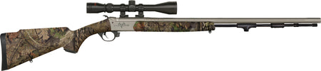 Traditions Pursuit XT 50 Cal Muzzleloader with 3-9x40 Scope Cerakote Finish BU Country Camo