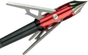 Rage 100gr Chisel Tip 3-Blade Broadhead with SC 1.6" Cut 3 Pack