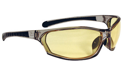 Radians Gray Frame Barrage Safety Glasses, Smoke Anti-Fog Lens BE0641CS