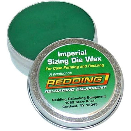 Redding Imperial Sizing Die Wax Green 2 oz Tin