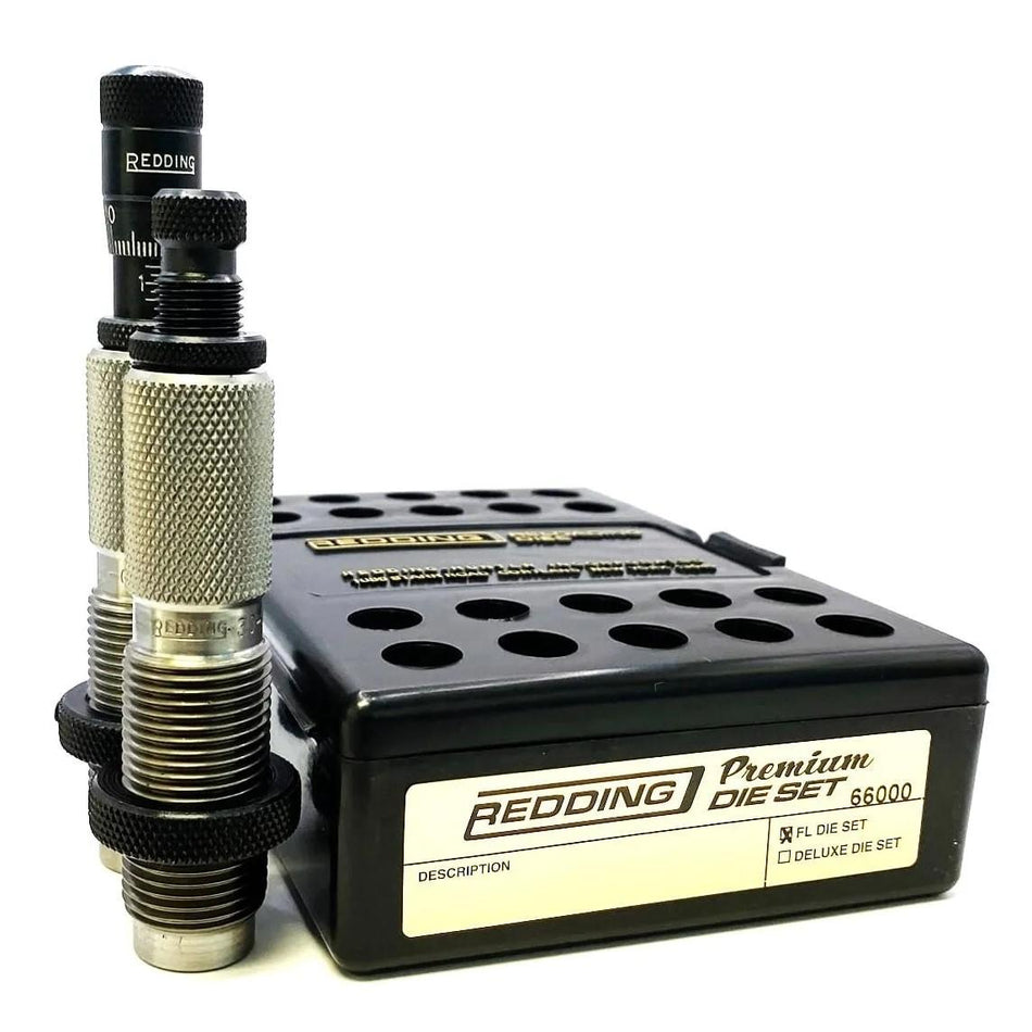 Redding 28 Nosler Premium Series Full Length Die Set with Seating Micrometer