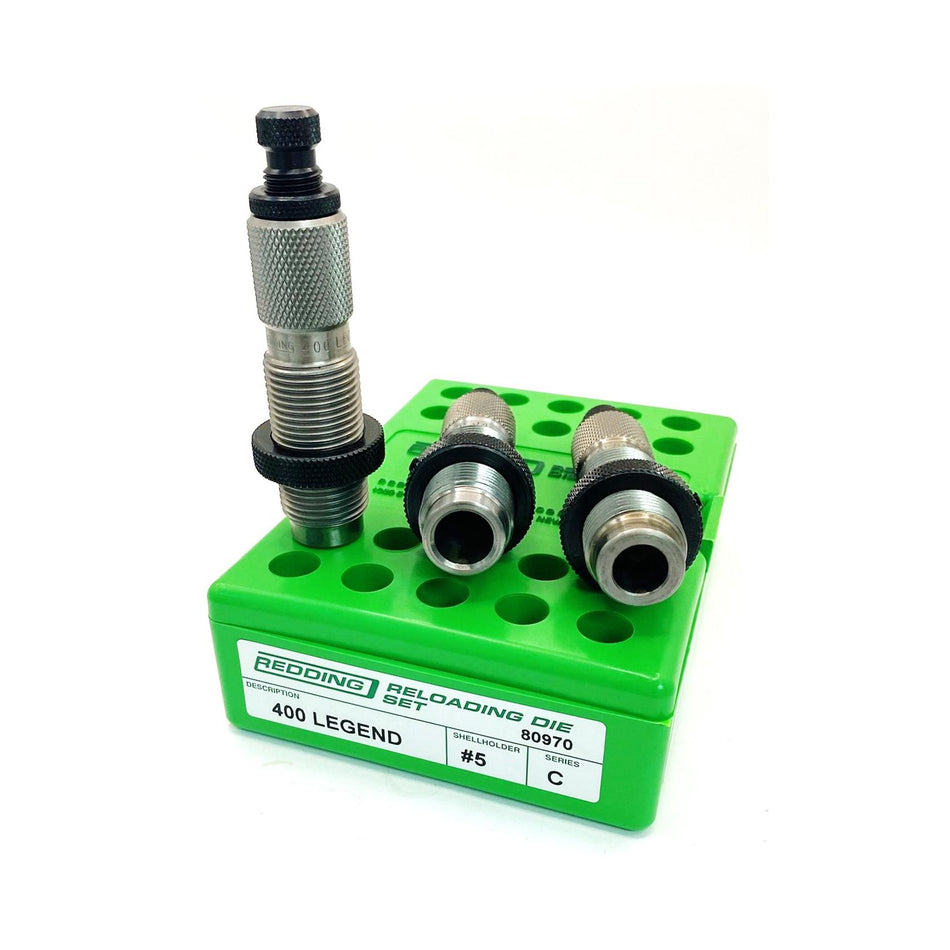 Redding 400 Legend Three-Die Reloading Set