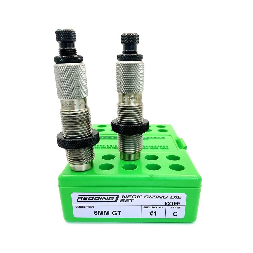 Redding 6mm GT Neck Sizing 2-Die Reloading Set
