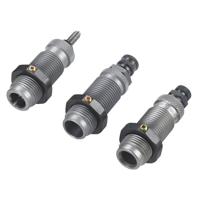 RCBS Carbide Taper Crimp 3-Die Set Group E 9mm Makarov Straight Walled Cartridge